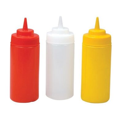 31601_squeeze_bottle_360ml_opaque_clear_yellow_red